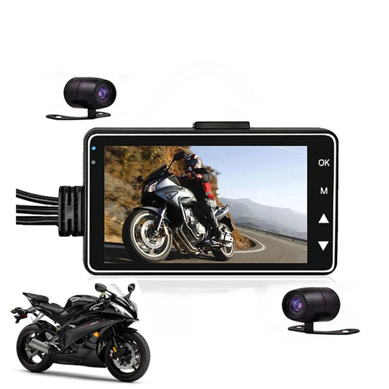 Motorcycle DVR Dash Cam