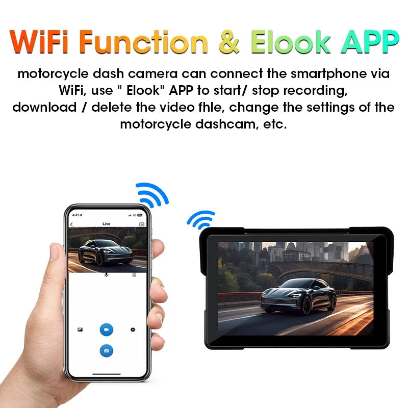 Carplay Motorcycle DVR