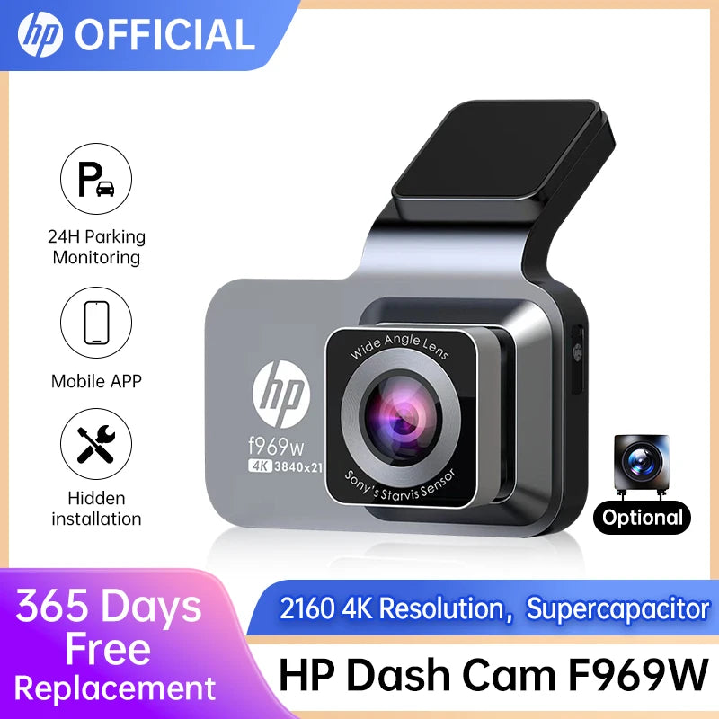 HP Dash cam 4k