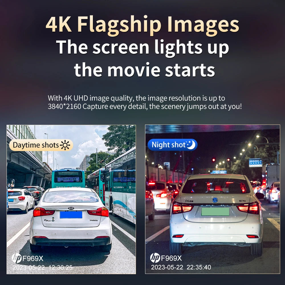 HP Dash cam 4k