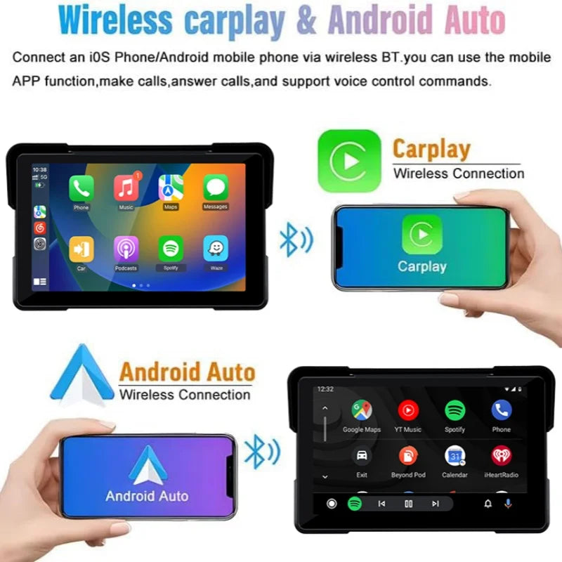 Carplay Motorcycle DVR
