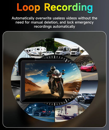 Carplay Motorcycle DVR