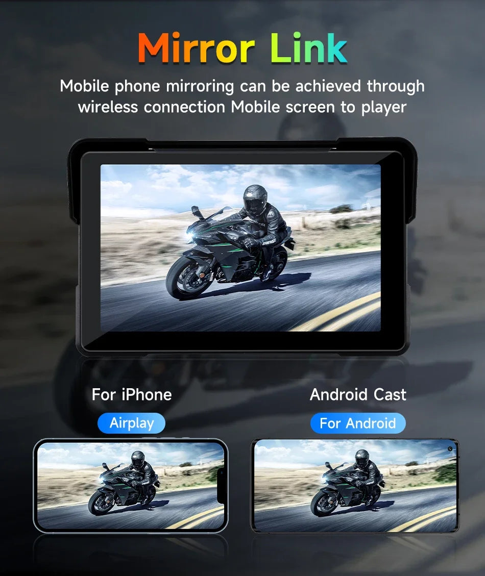 Carplay Motorcycle DVR