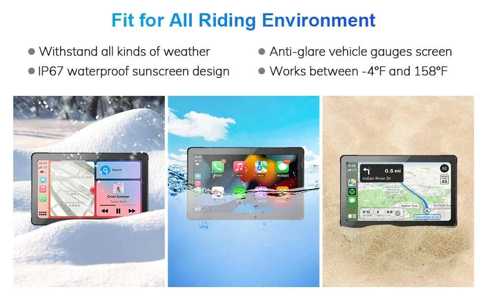 Carplay Motorcycle DVR