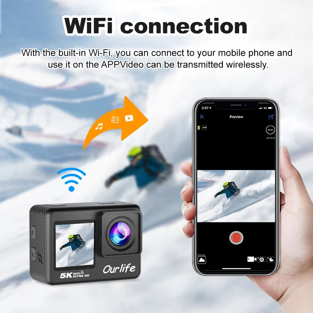 4K Motorcycle Action Camera