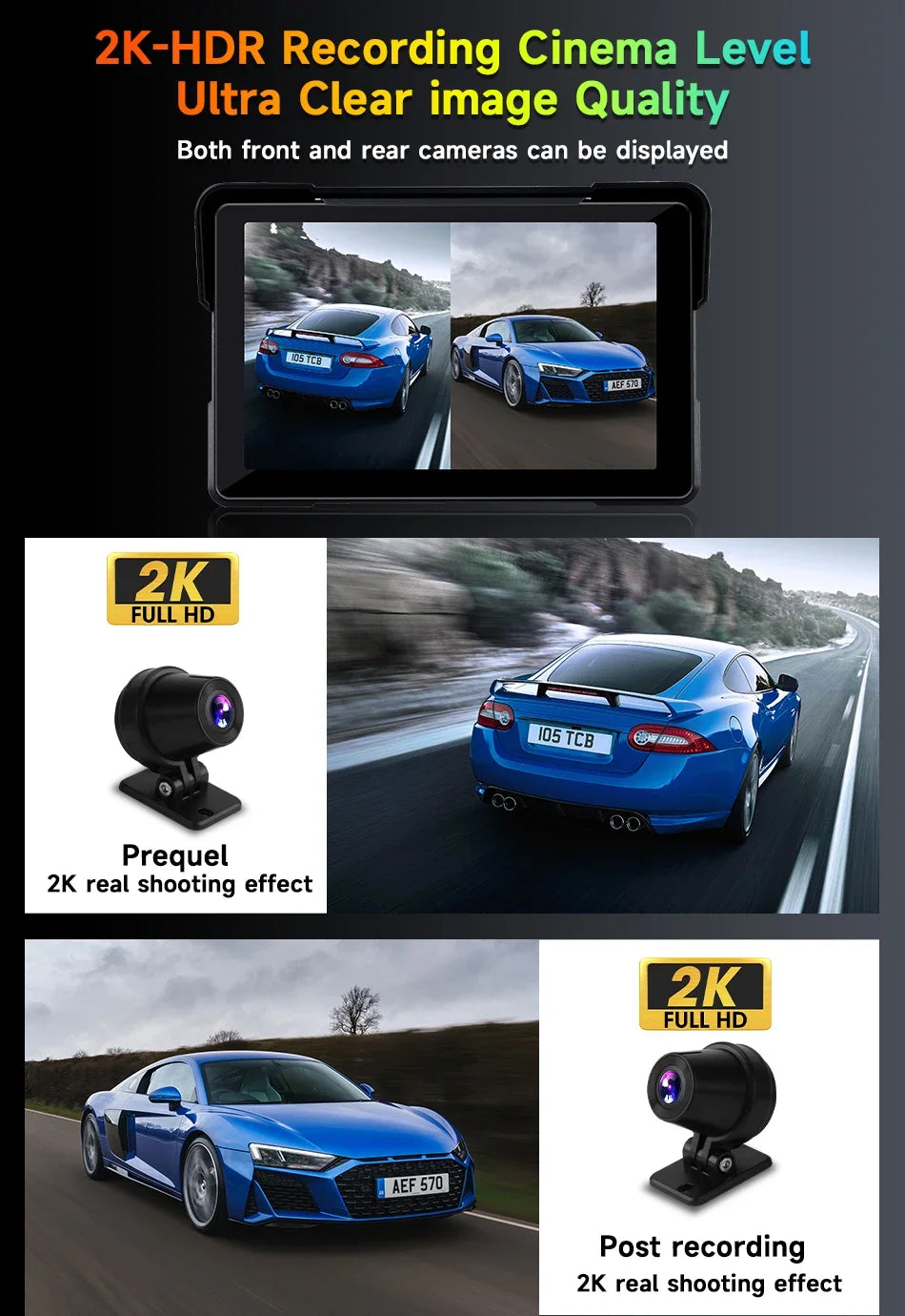 Carplay Motorcycle DVR