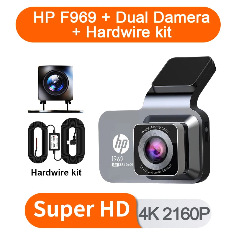 HP Dash cam 4k