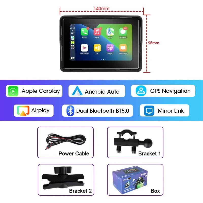 Carplay Motorcycle DVR